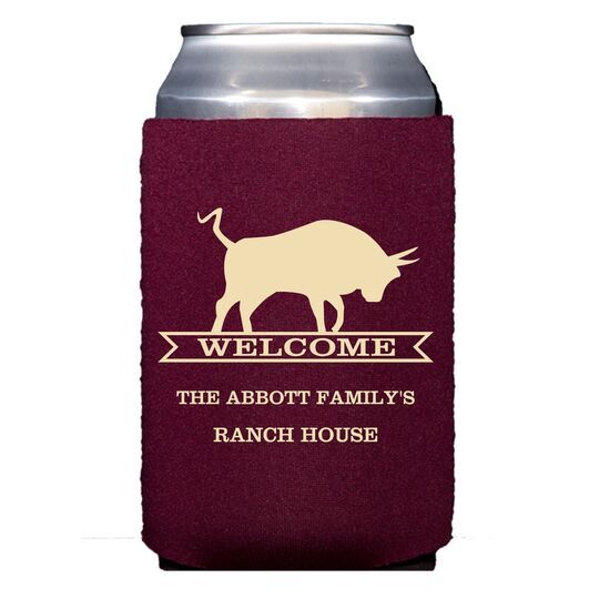 Ranch Welcome Banner Collapsible Huggers